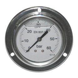 Manometr 10 BAR ze złączkami wtykowymi 6mm